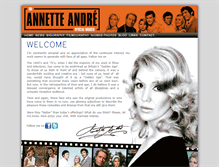 Tablet Screenshot of annetteandre.com